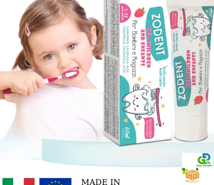 ZODENT per Bambini e Beonati - Kem đánh răng trẻ em 50ml
