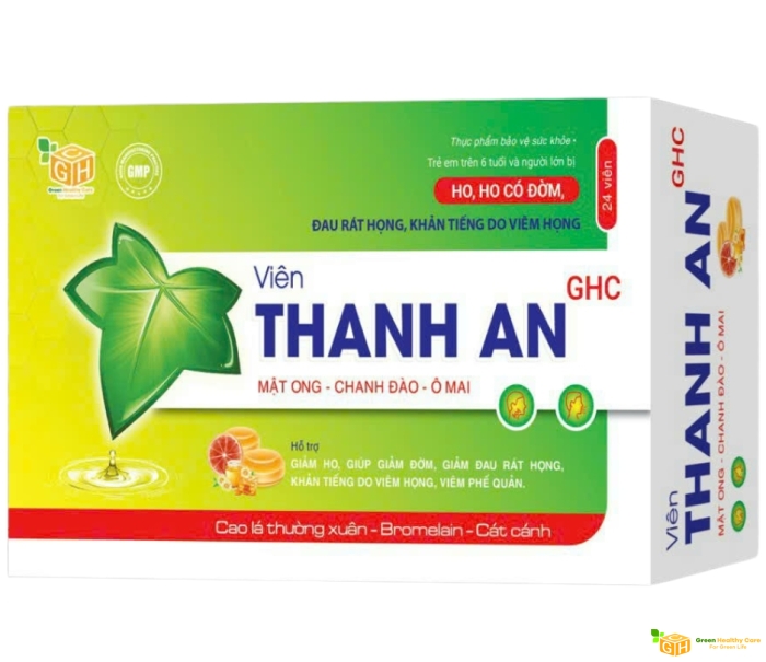 THANH AN GHC - VIÊN NGẬM HO (Hộp 3vỉ x 8viên)