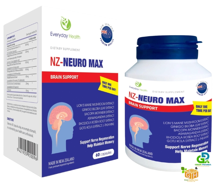 NZ - NEURO MAX - viên dưỡng não